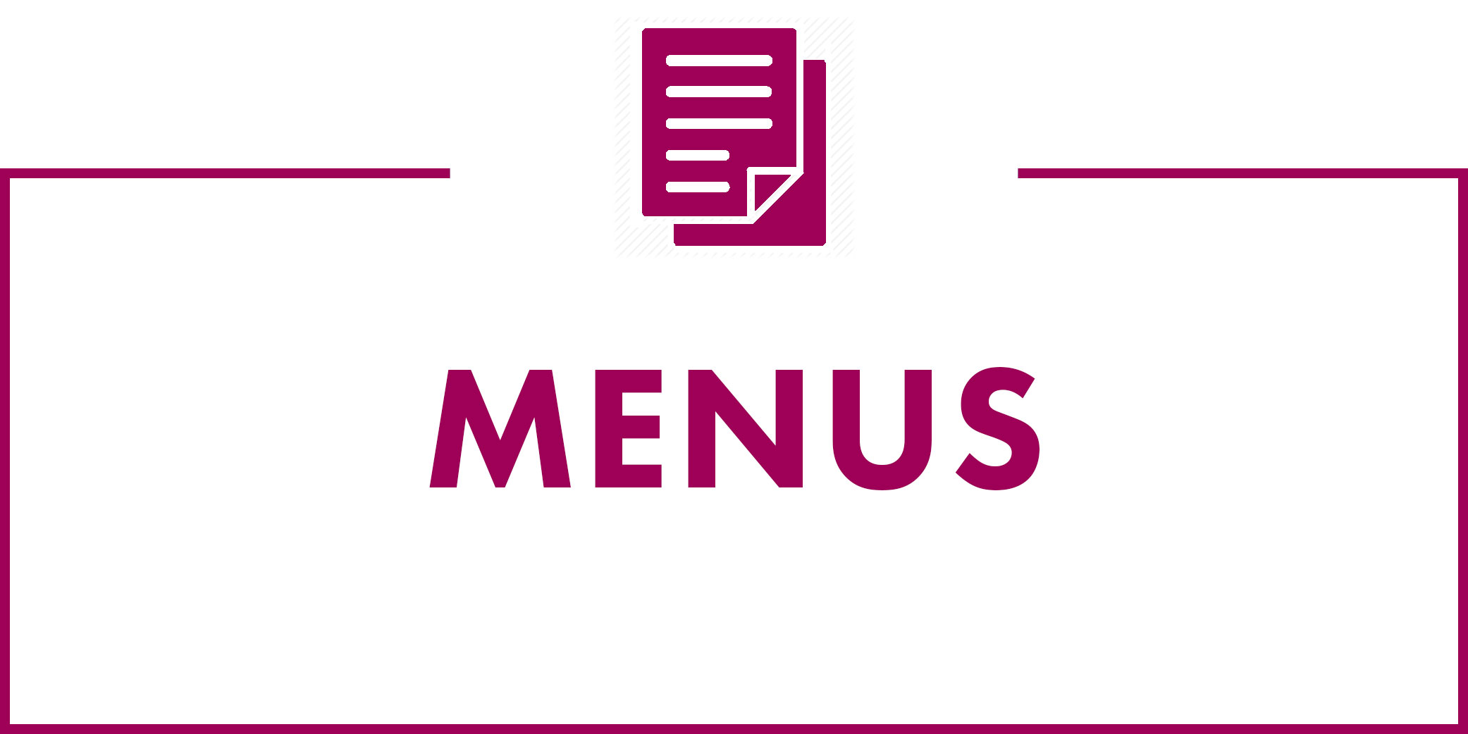 Menus